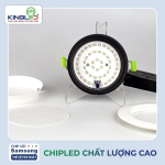 Đèn LED âm trần DIAMOND 10W DDL-10SS-T120-DM Kingled chính hãng